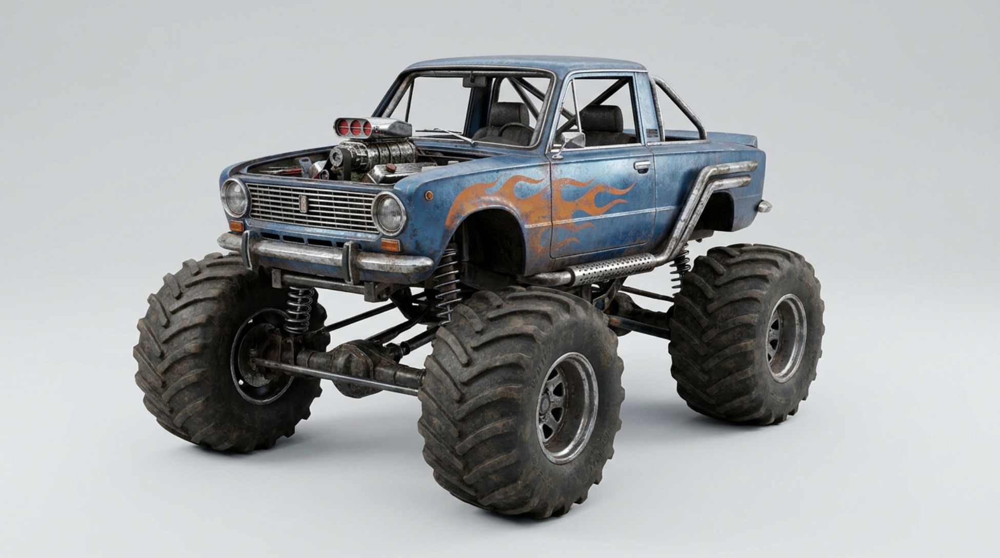 3D Monster truck | Fab