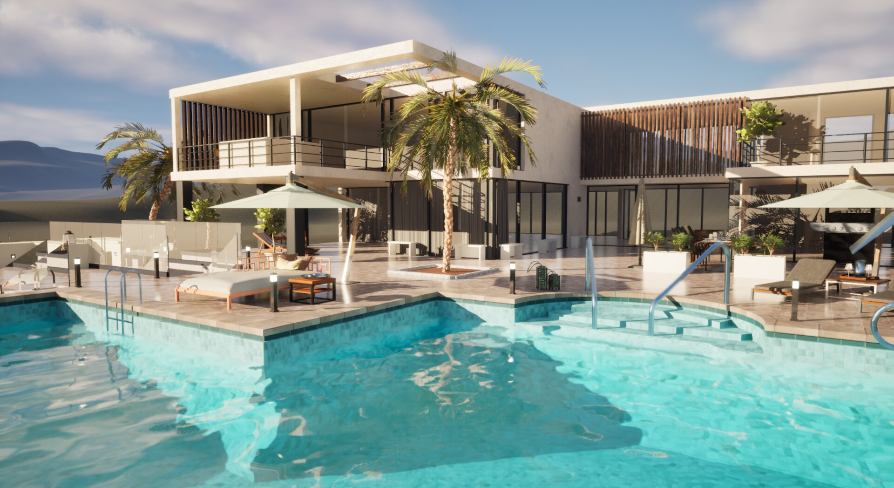 Beach Villa and Pool | Fab