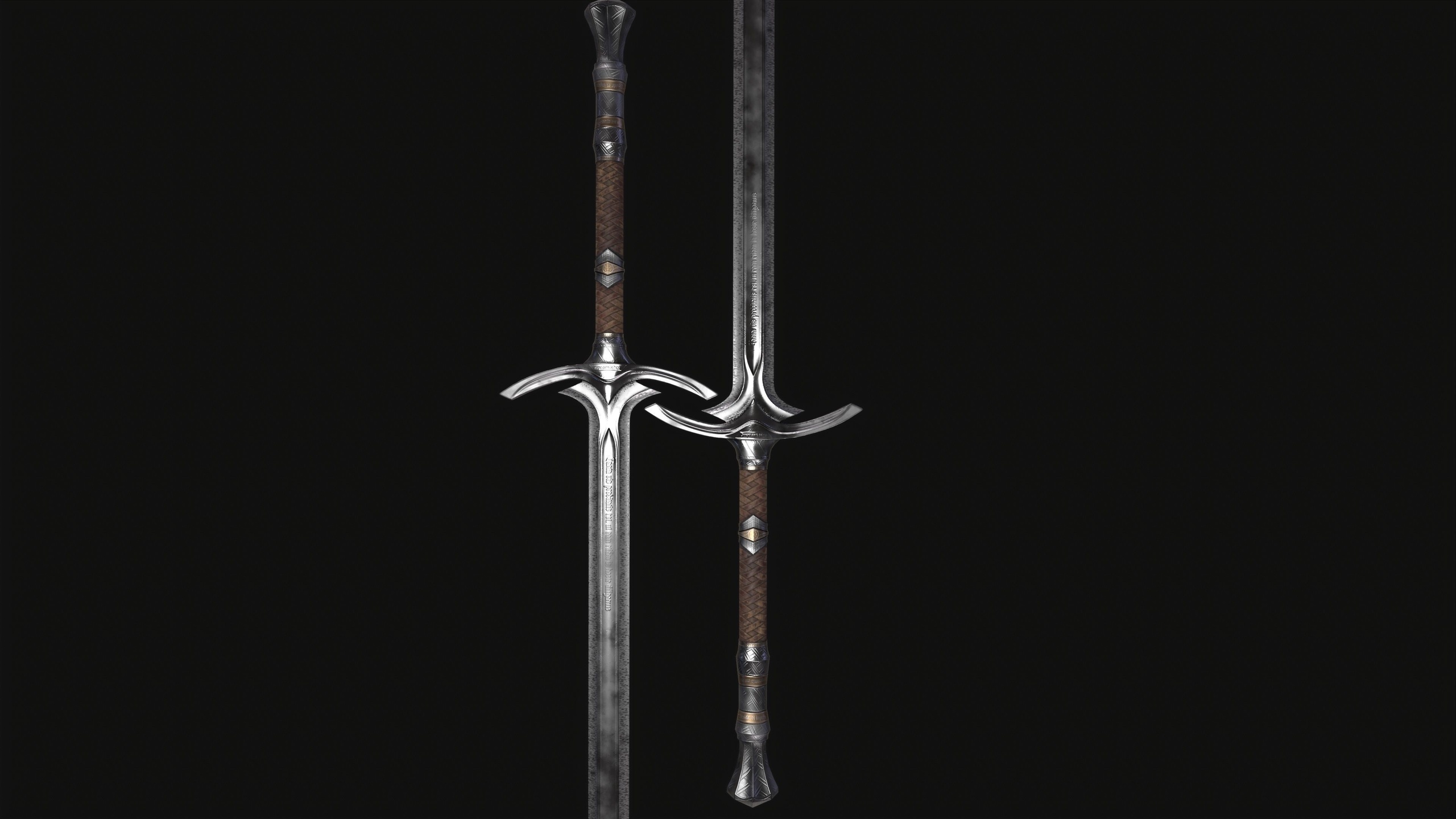 Media 1 for listing Realistic Medieval Sword - Low-Poly PBR 3D Model