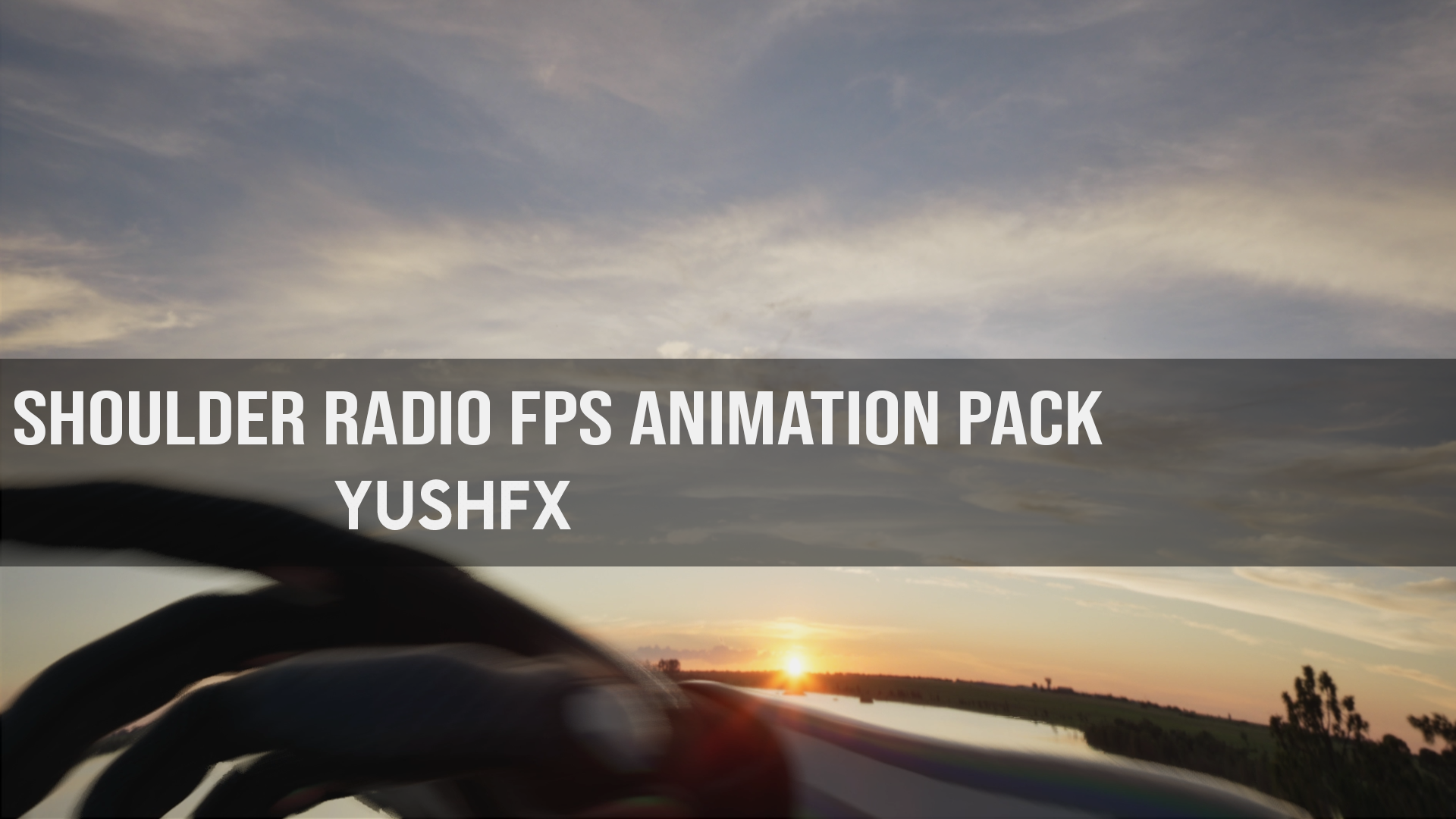 Shoulder Radio FPS Animation Pack | Fab