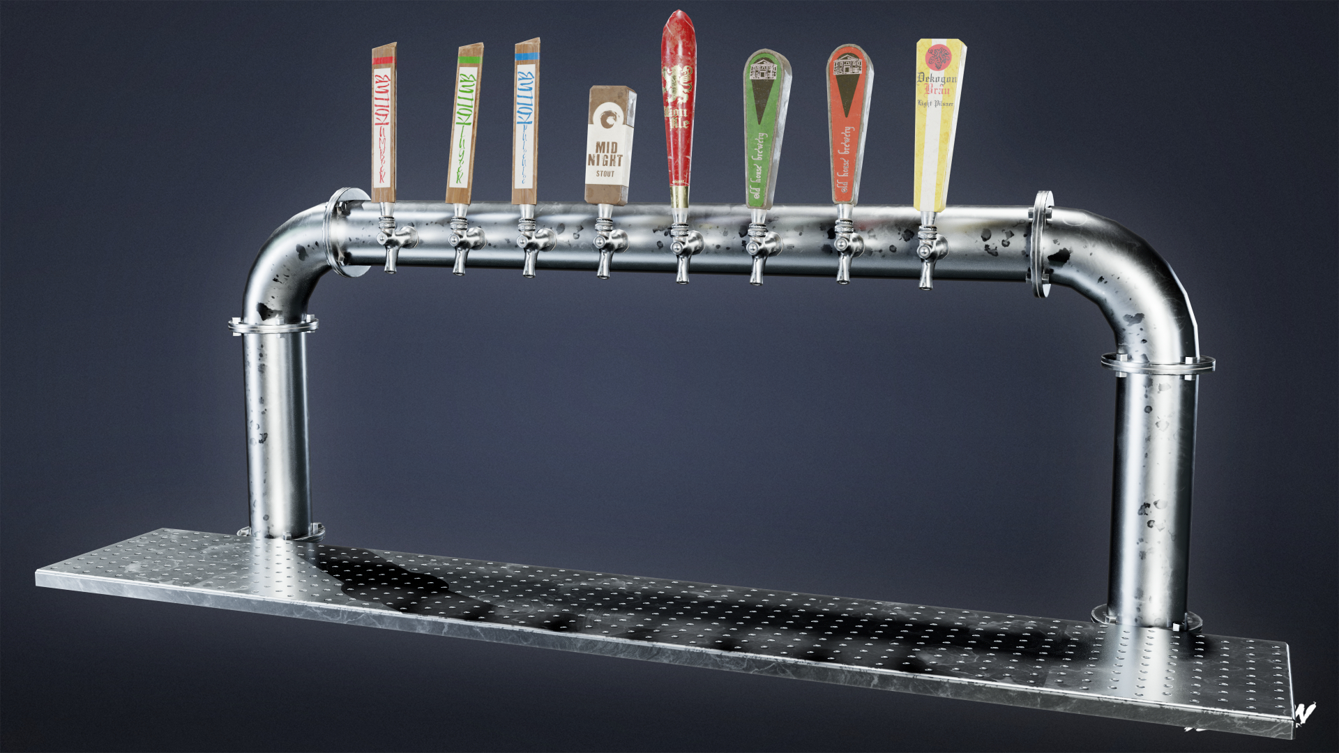 DB - Bar Tap - PBR Game Ready | Fab
