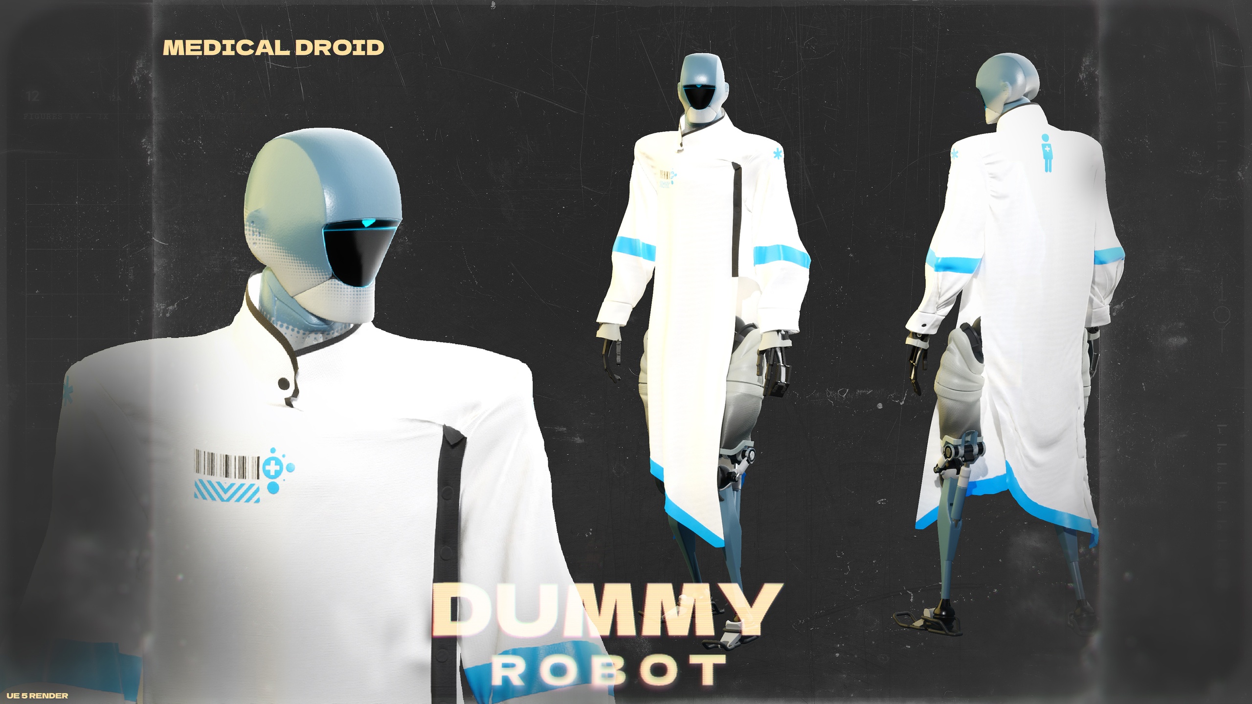 Media 1 for listing DUMMY robot Medical Set