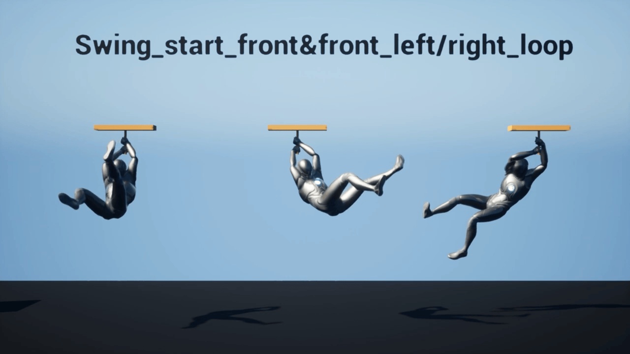 Media 1 for listing Action Adventure Climb Rope Animation Pack