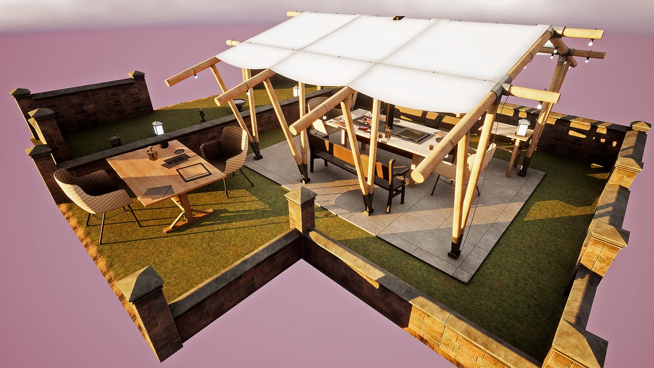 Media 1 for listing Courtyard Barbeque (BBQ) Set