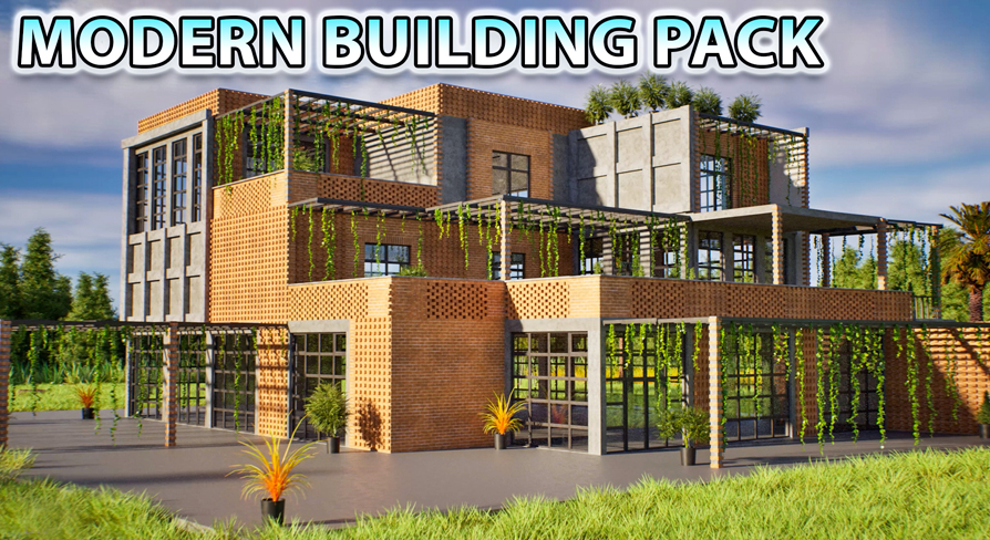 Modern Building Modular Pack | Fab