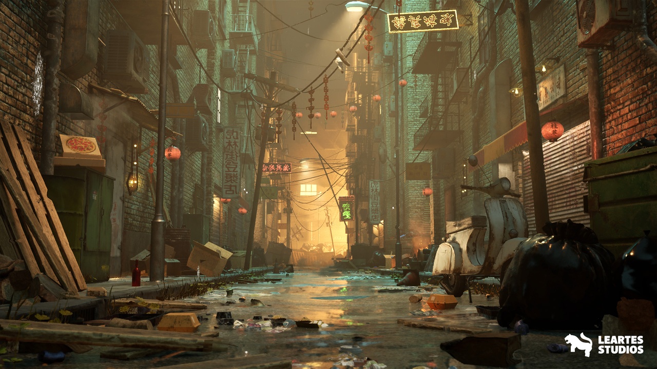 商品 Chinese Alley Environment ( Chinese Alley Alley Alley Chinese Alley Chinese 3D ) 的媒体 1