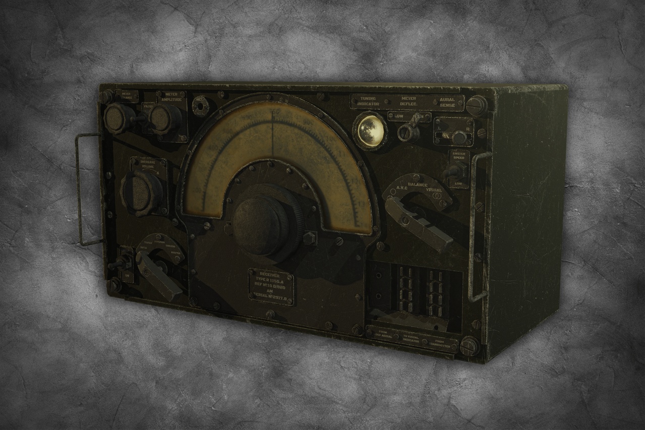 Media 1 for listing WW2 - RAF Radio [Rigged]