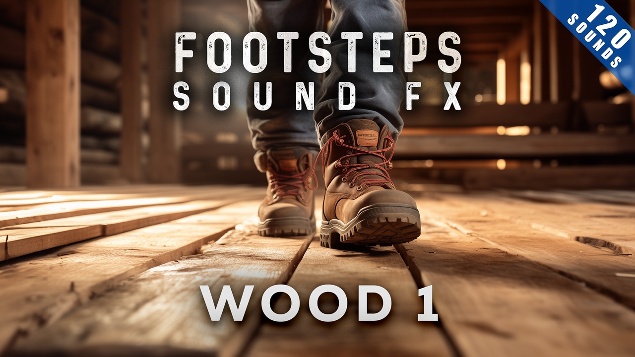 出品Footsteps Sound FX - Woodのメディア1
