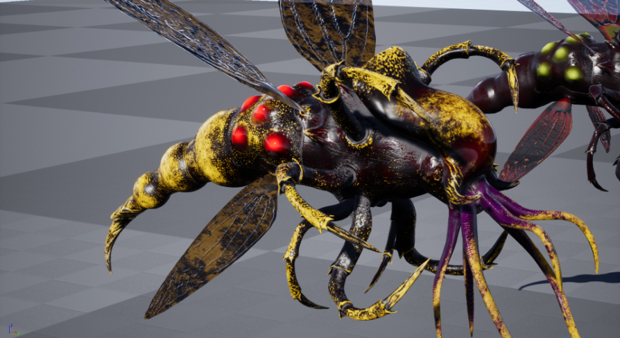 Fly Back Bug Flying Bug | Fab