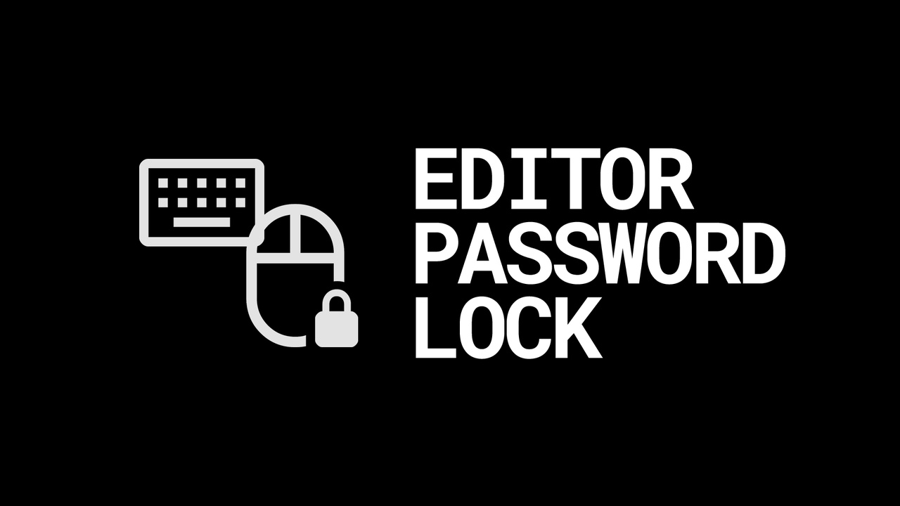 Media 1 for listing Editor Password Lock