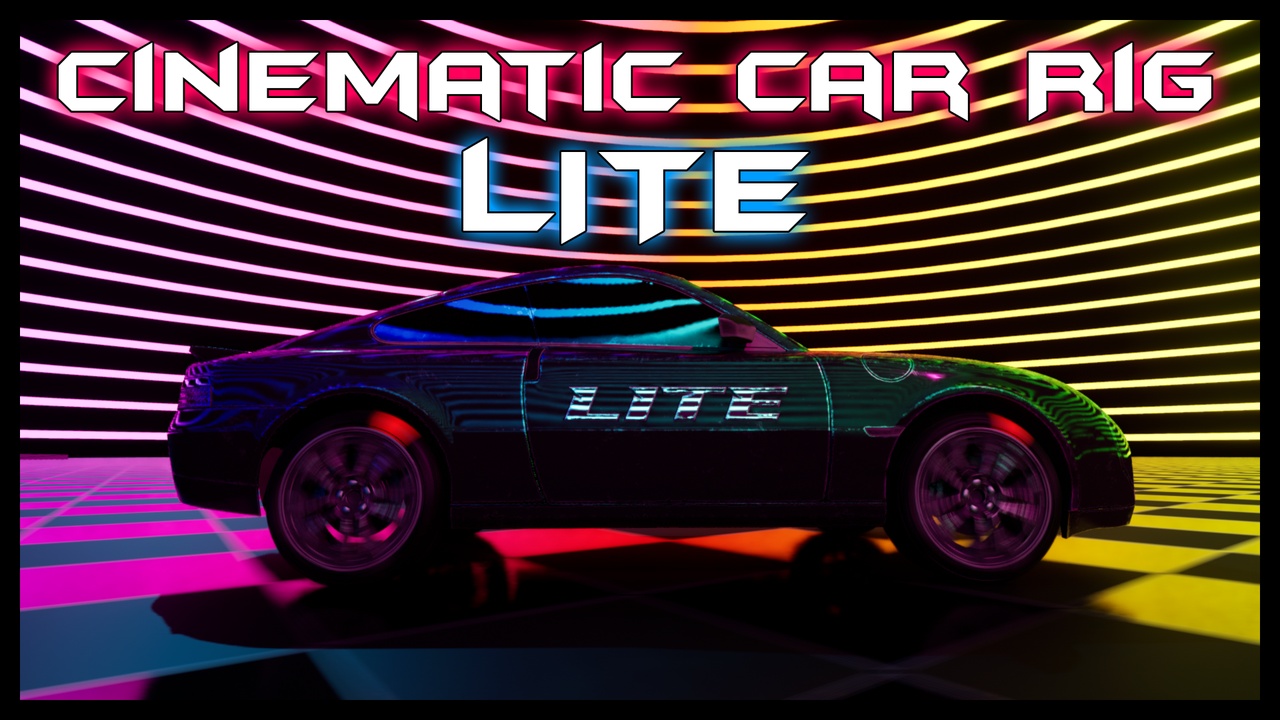 Media 1 for listing Cinematic Car Rig Lite: Physics-Free Car Rigging & Animation Blueprint