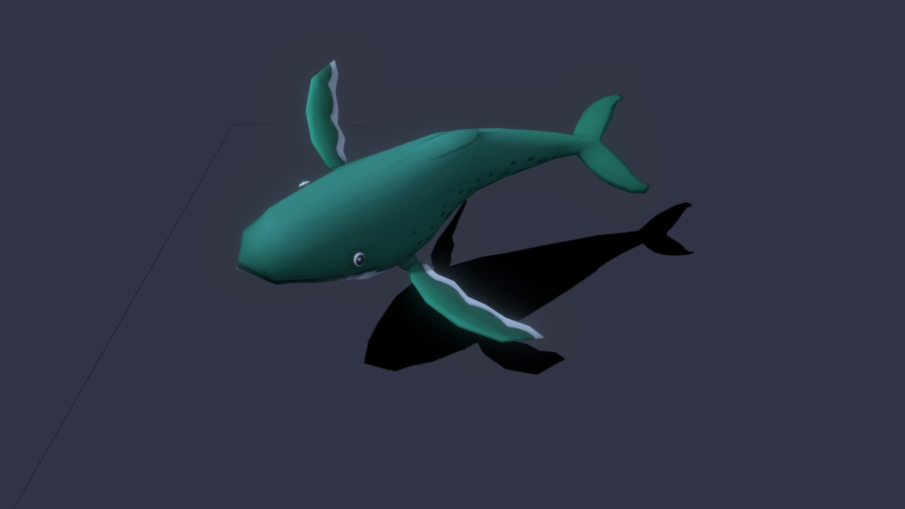 Media 1 for listing Lowpoly Humpback Whale