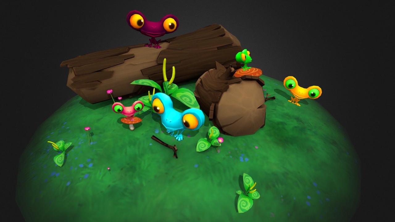Media 1 for listing Frogs pack