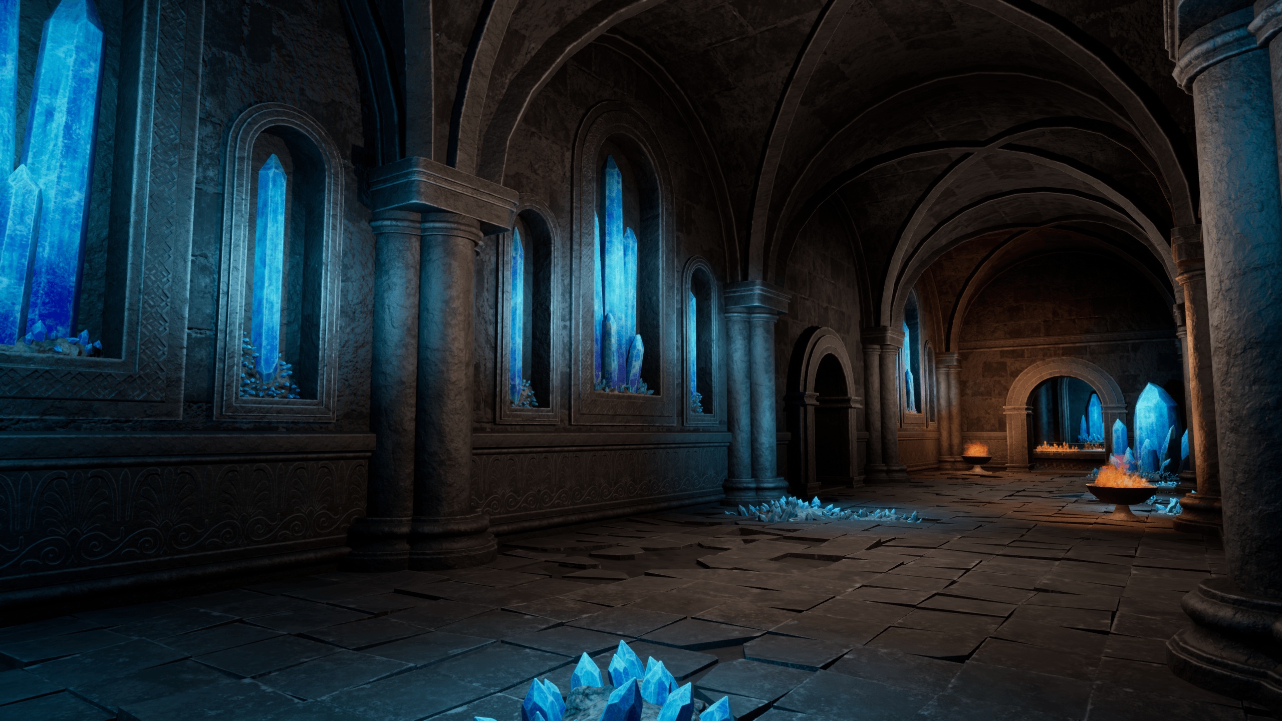 Media 1 for listing Magic Dungeon ( Fantasy Dungeon Medieval Dungeon Dungeon Crystal Dungeon )