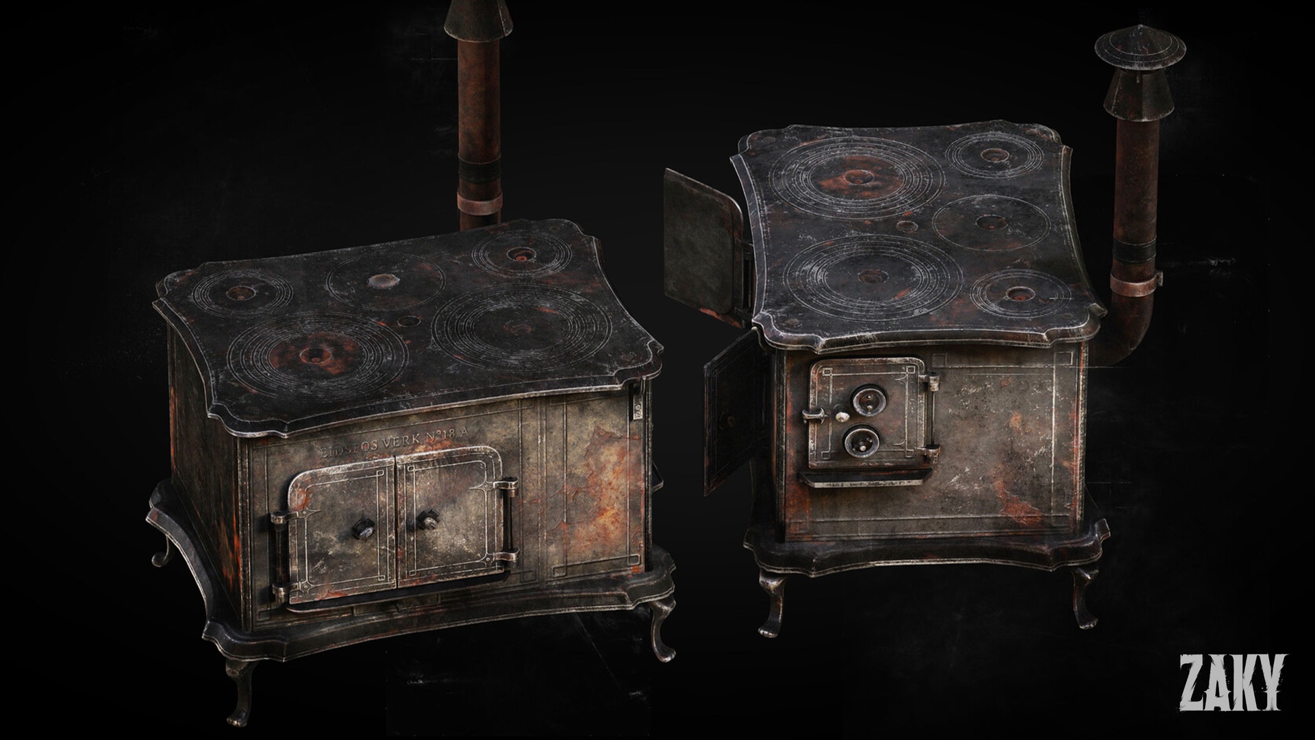 Media 1 for listing Old Stove (1966)