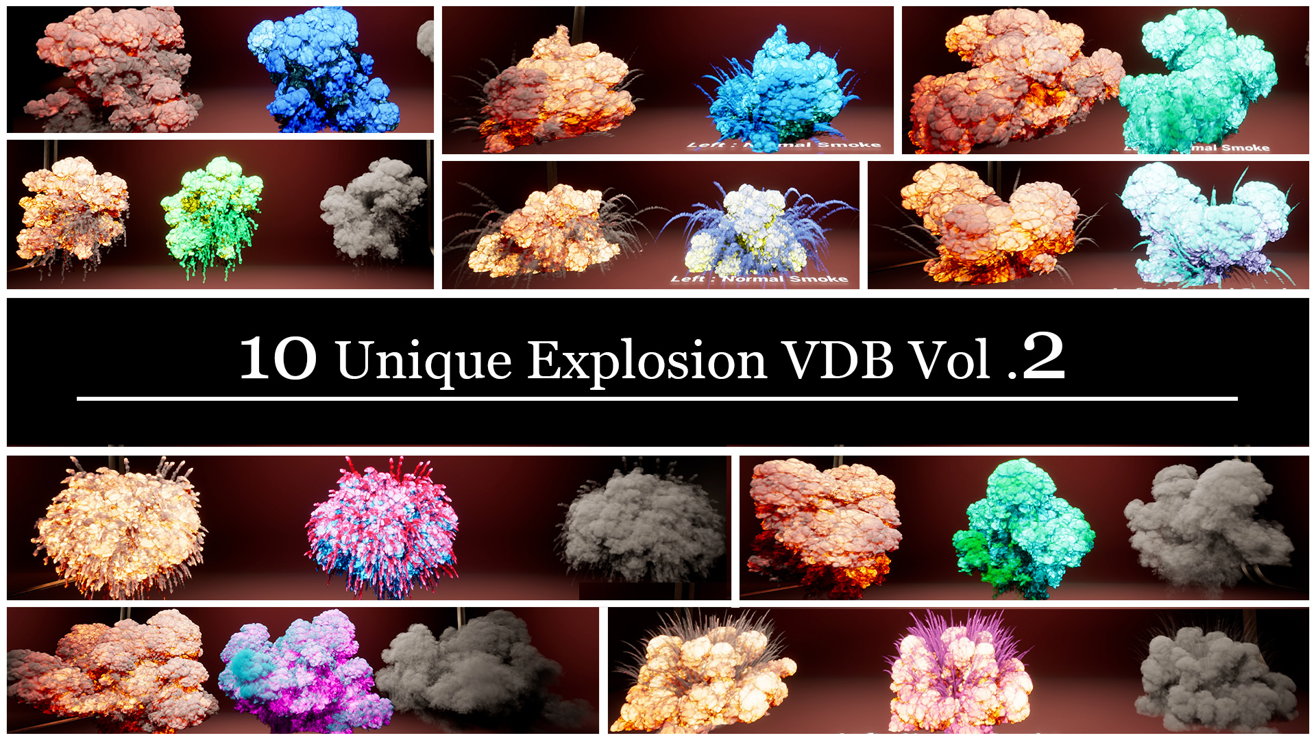 Explosion VDB Vol.2 | Fab
