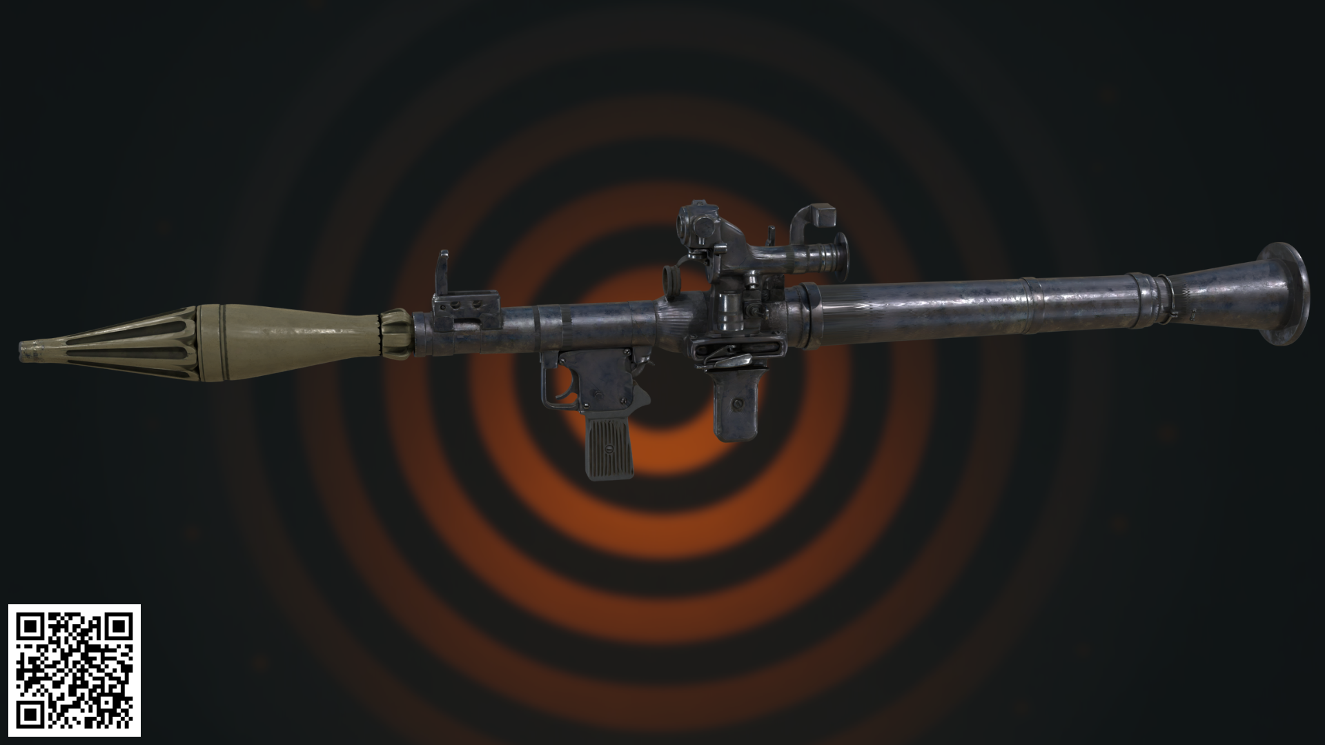 RPG-7 Rocket Launcher – High Detail Military Weapon 3D Model | Fab