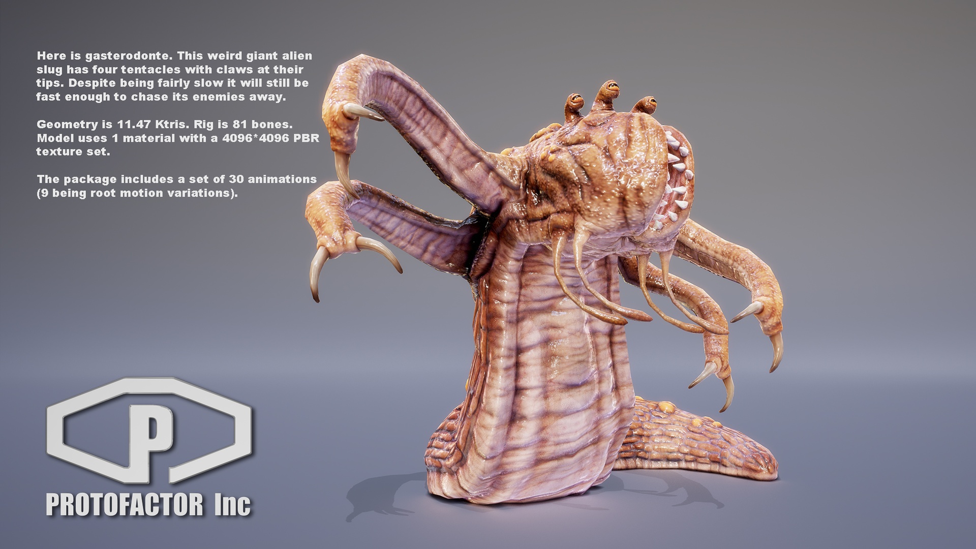 Media 1 for listing MONSTER: GASTERODONTE