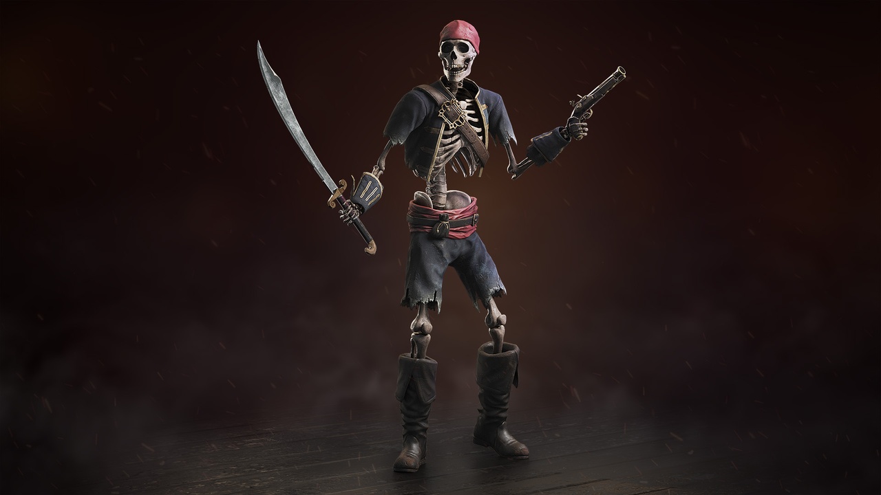 Media 1 for listing Skeleton Pirate