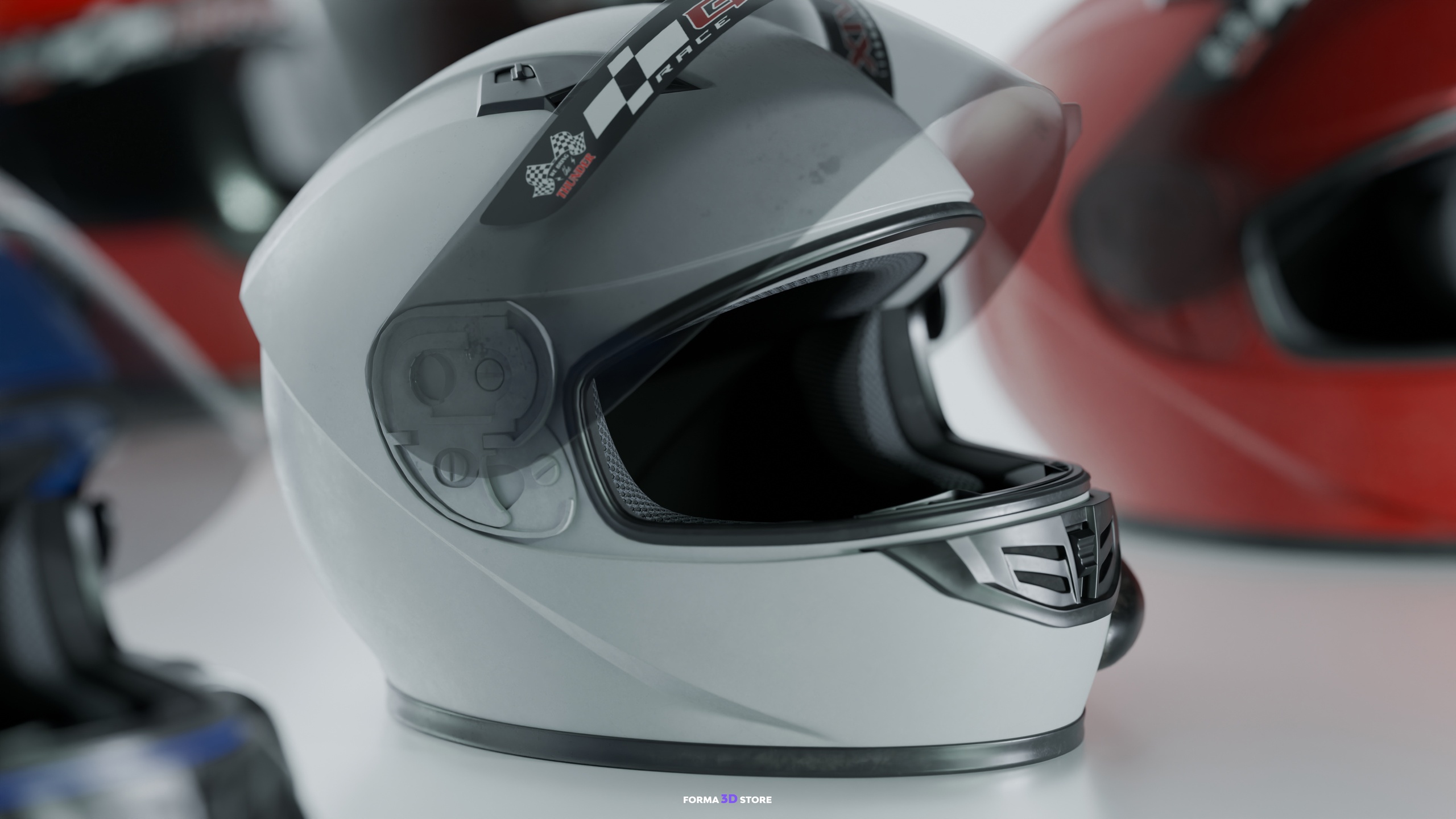 Media 1 for listing Racing Helmet