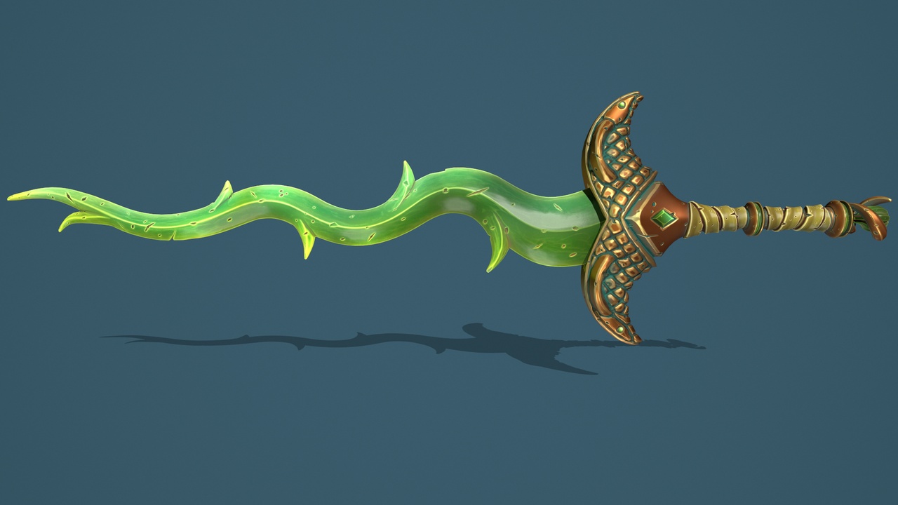 Media 1 for listing Snake two handed sword