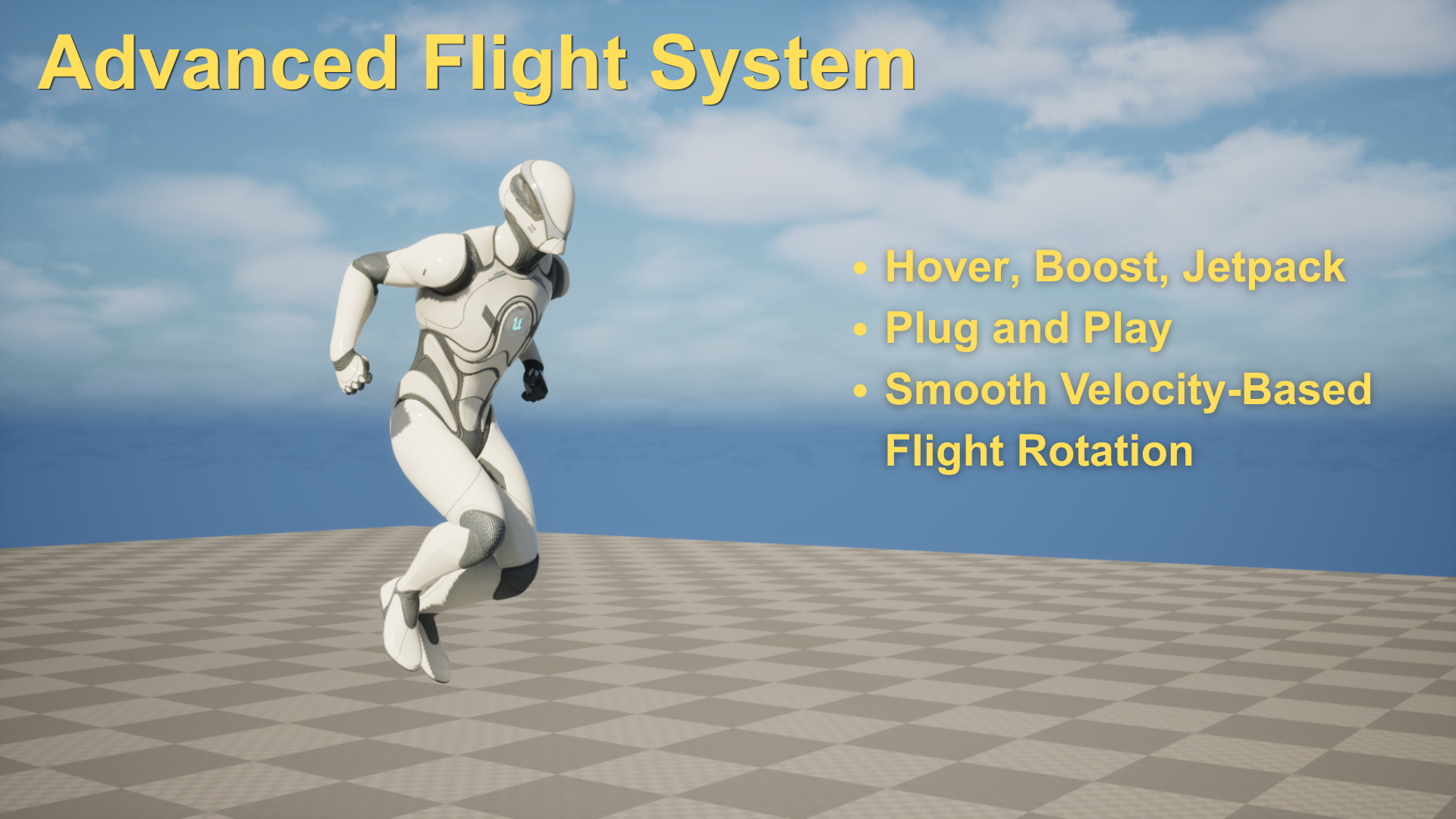Advanced Flight System - Hover, Boost & Jetpack Animations | Fab
