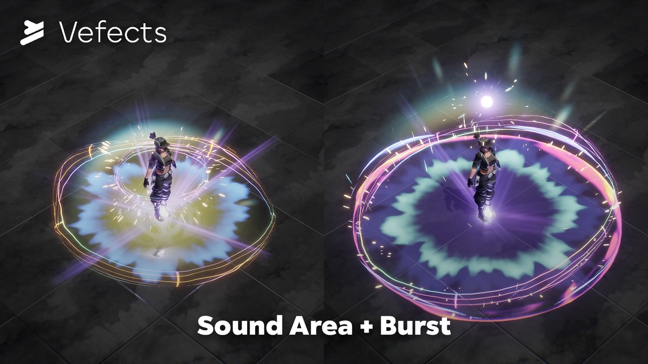 Media 1 for listing Stylized Area Of Effect VFX