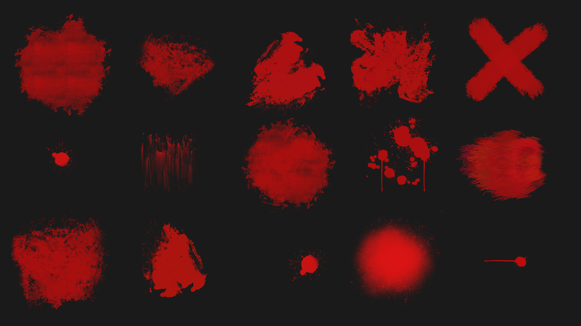 Simple Blood Decals | Fab