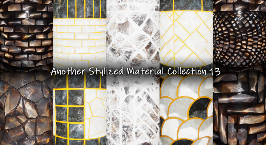 Another Stylized Material Collection 13 | Fab