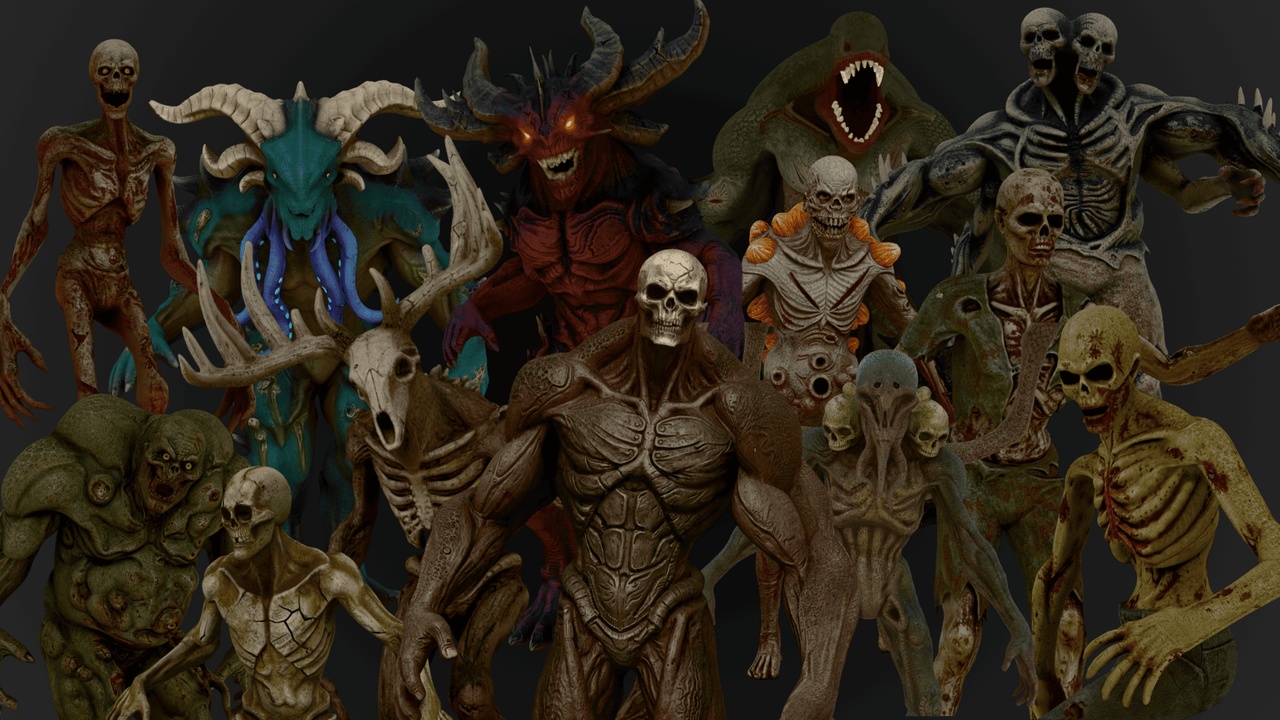 Horror Creature Pack | Fab