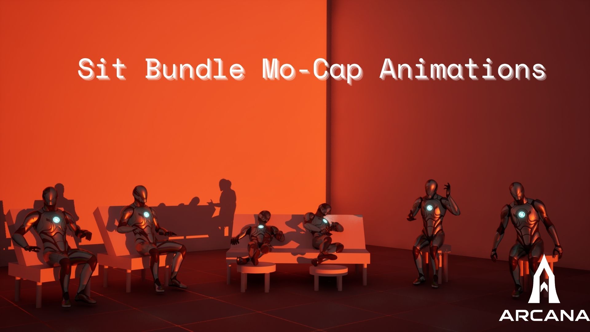 NPC Sit Bundle 116 Animations | Fab