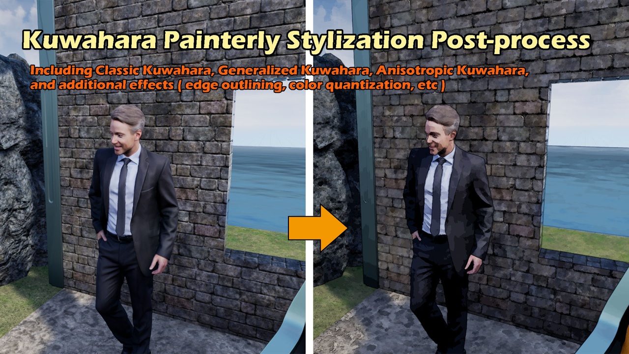 Media 1 for listing Kuwahara Painterly Stylization Post-process