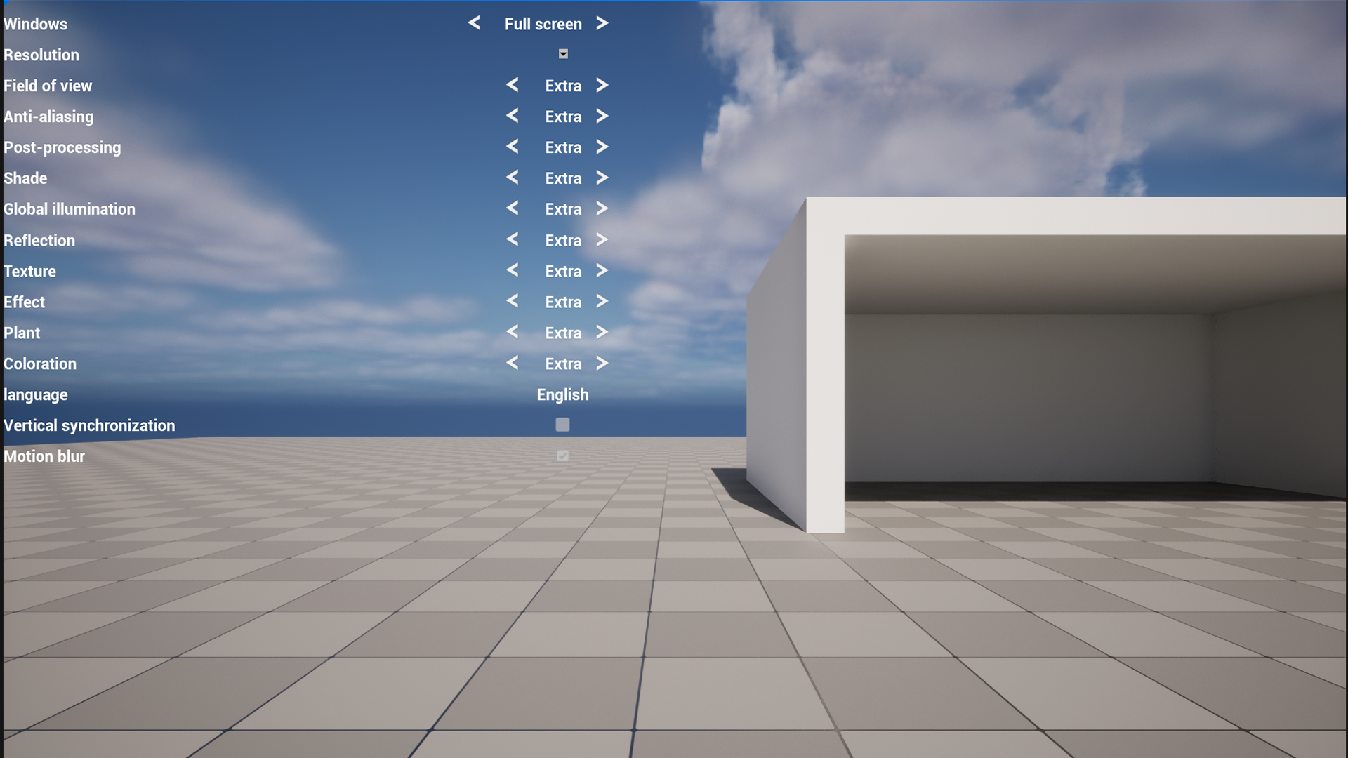Game General Settings | Fab