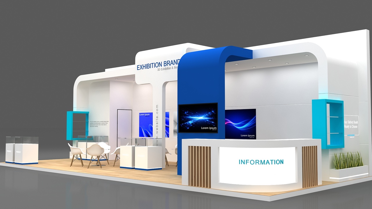 Media 1 for listing 3D Exhibition Booth Model
