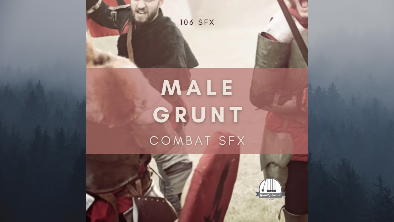 Media 1 for listing Male Grunt Combat Sound Effects