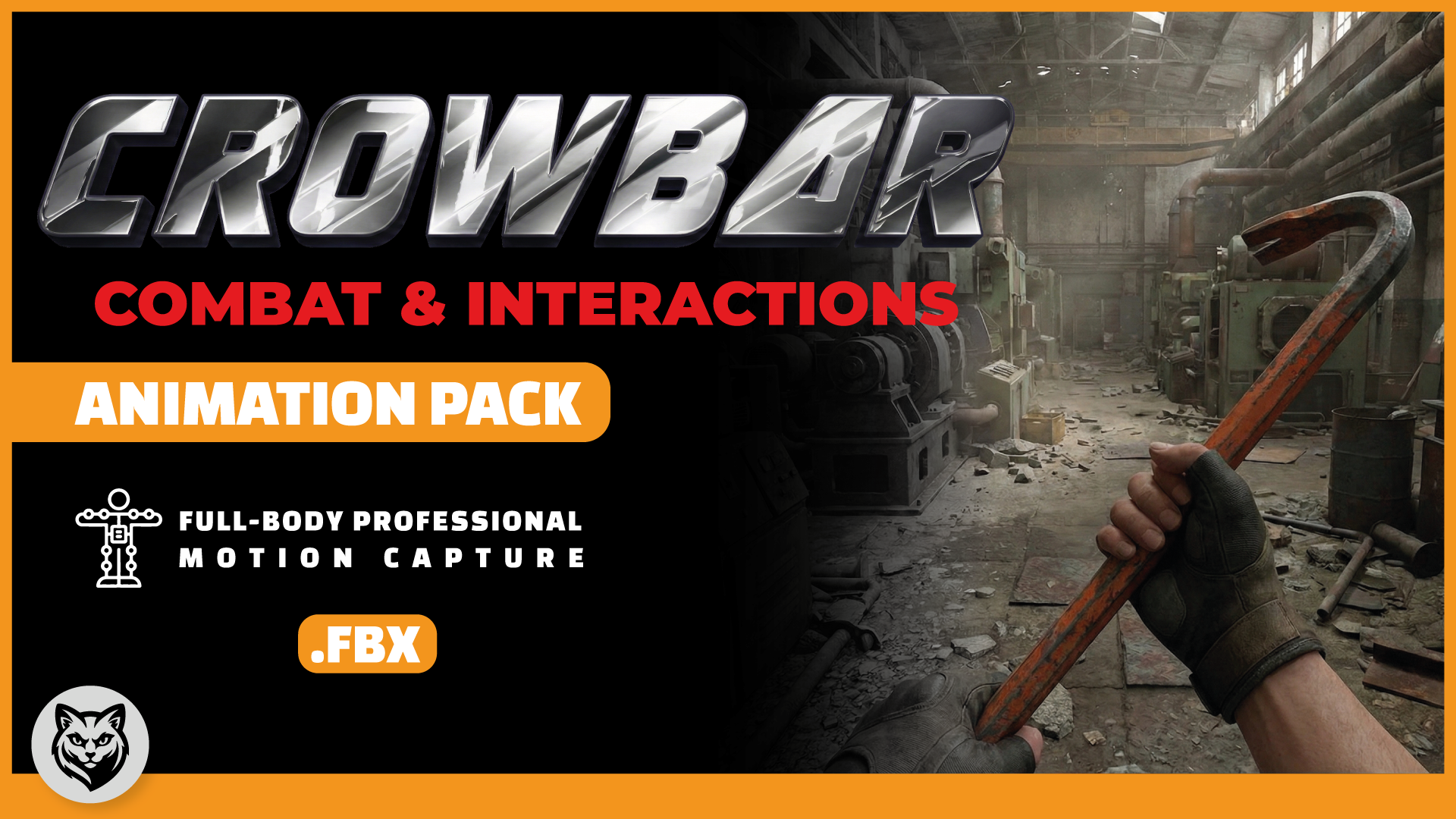 Crowbar Combat and Interactions Animation Pack | Fab