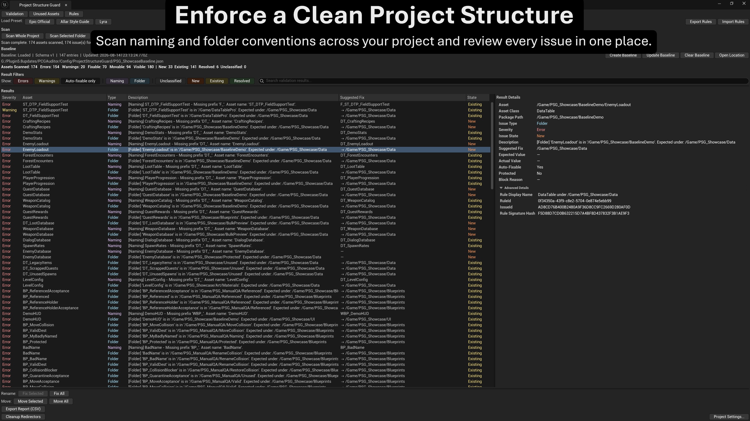 Media 1 for listing Project Structure Guard