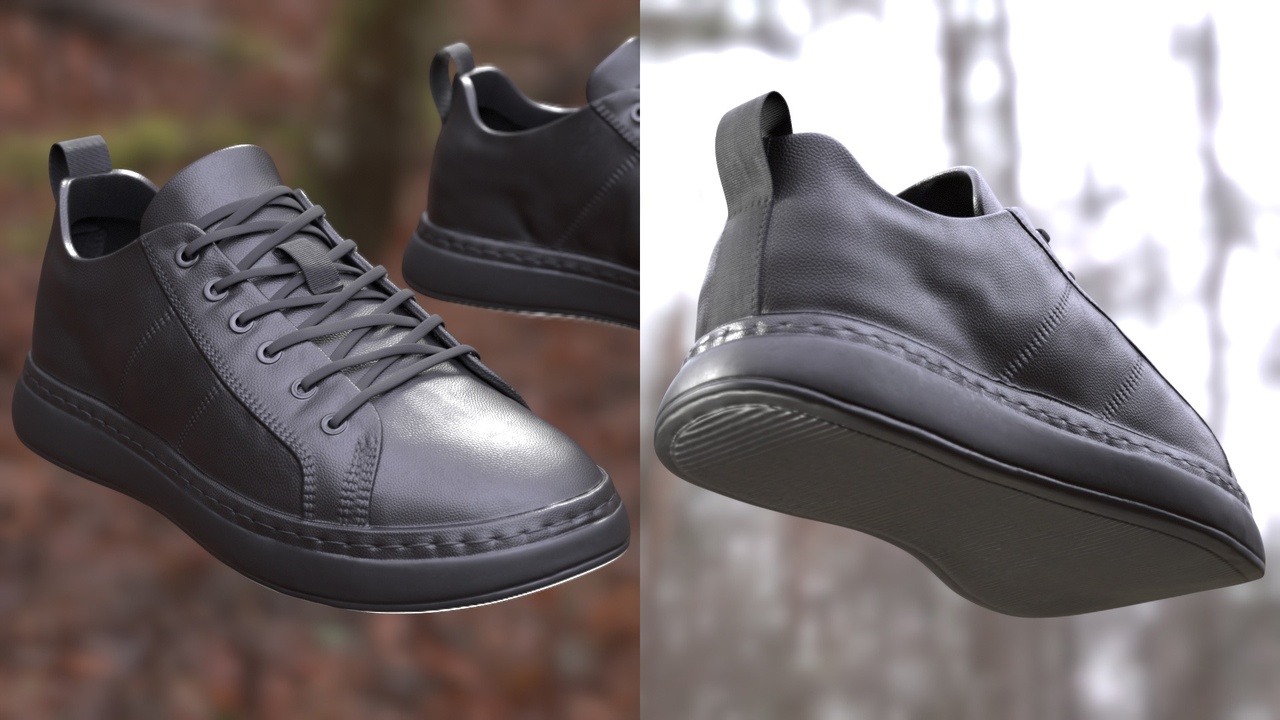 Media 1 for listing 3D Shoes Collection for Metahumans 1 - MHPKG
