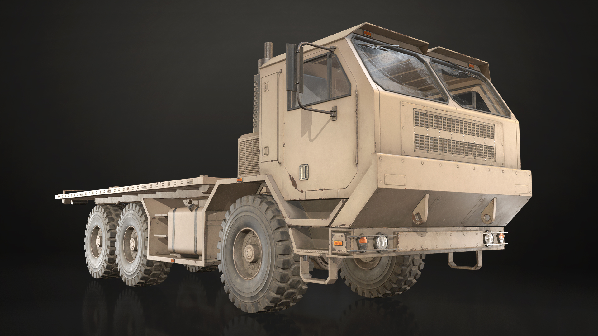 Military Truck V1 - Flatbed | Fab