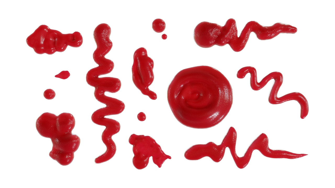 Media 1 for listing Ketchup Splashes Pack - 12 in 1