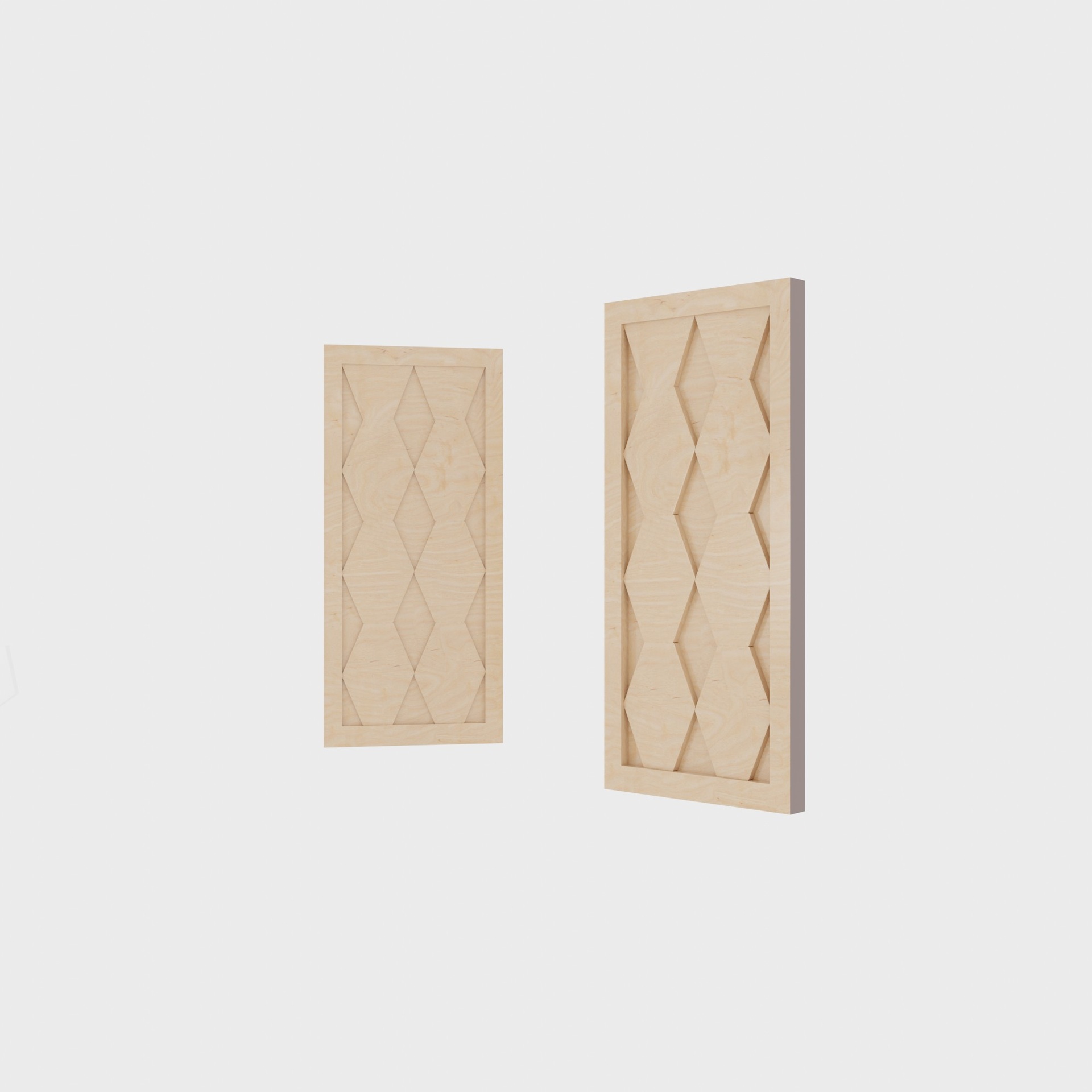 Media 1 for listing Sliding Door MDF Kit – Geometric Inserts