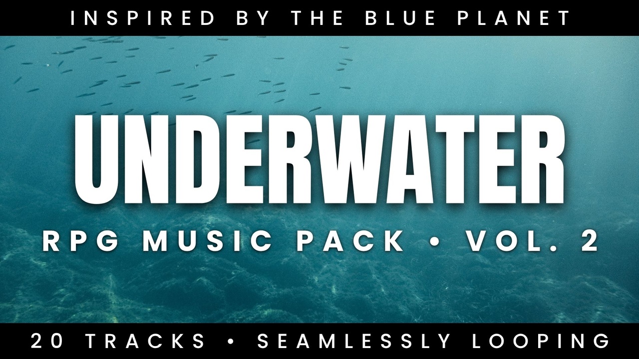 Media 1 for listing Underwater RPG Music Pack | Vol. 2