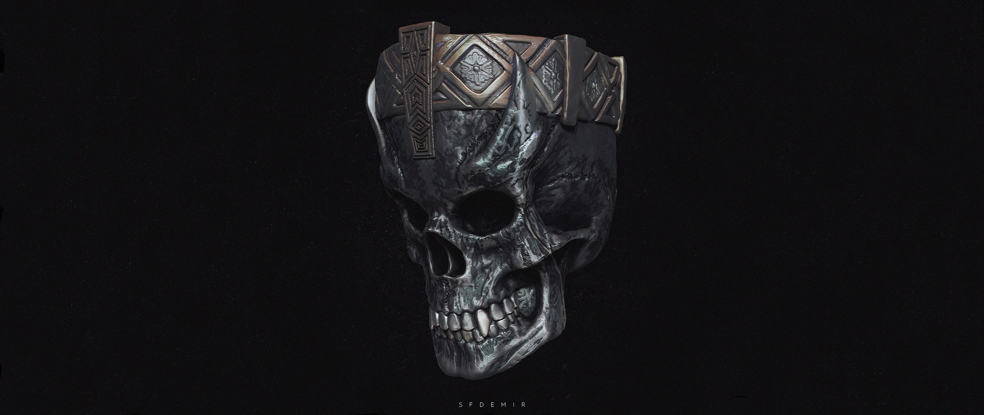 Media 1 for listing Skeleton King 3D Model