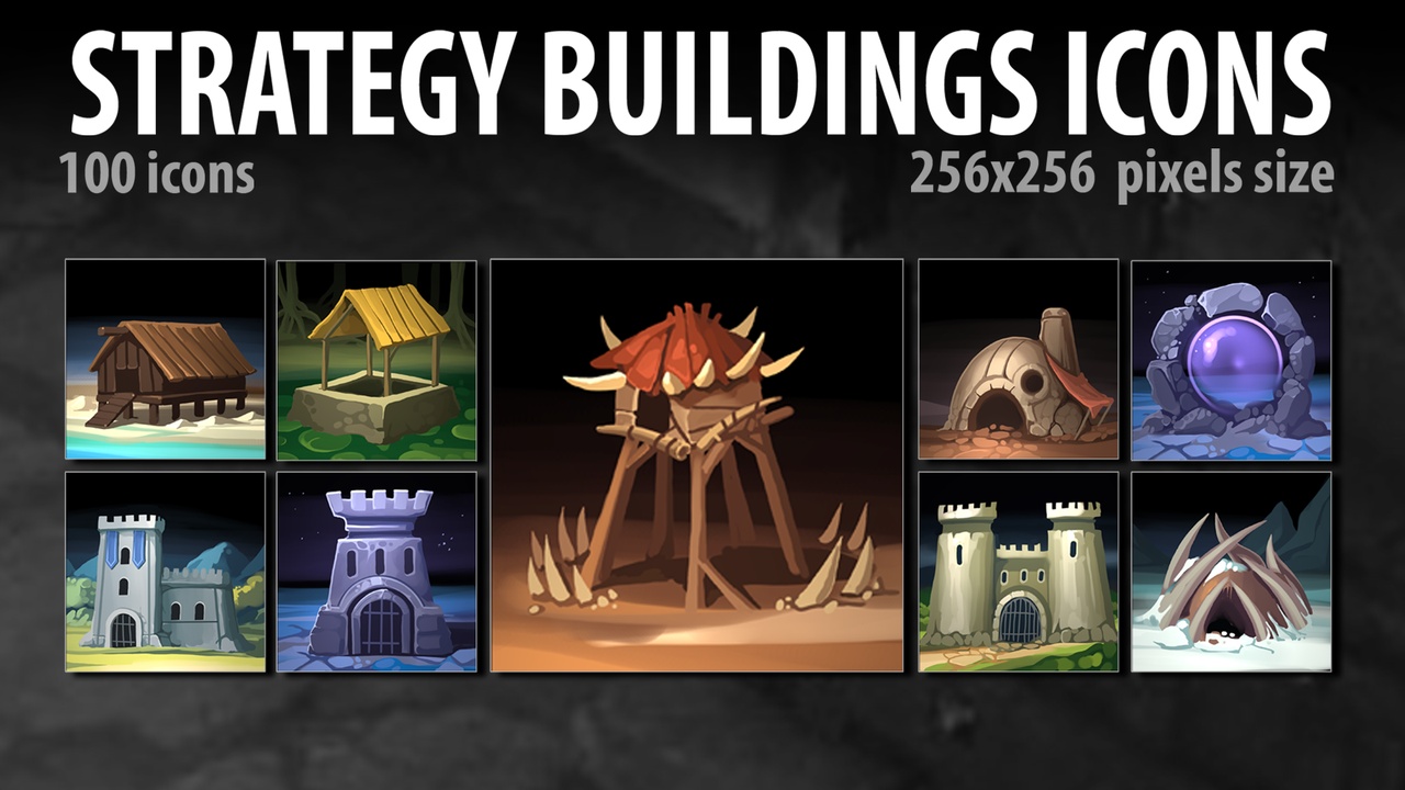 Media 1 for listing Strategy Buildings Icons