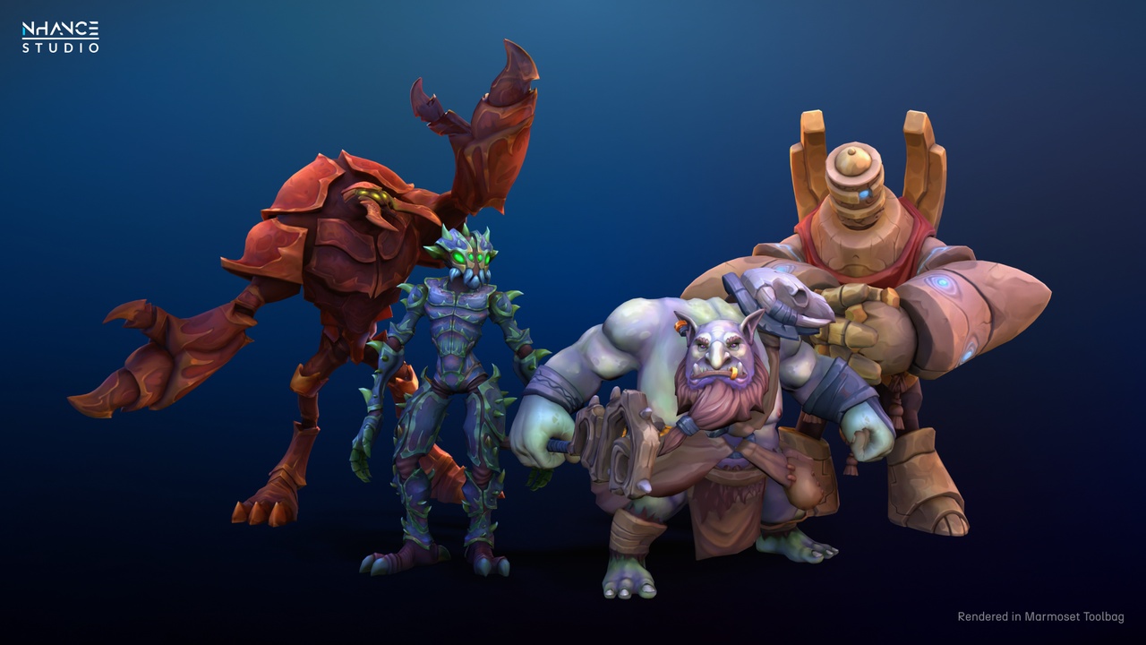 Media 1 for listing Stylized Fantasy NPC Pack