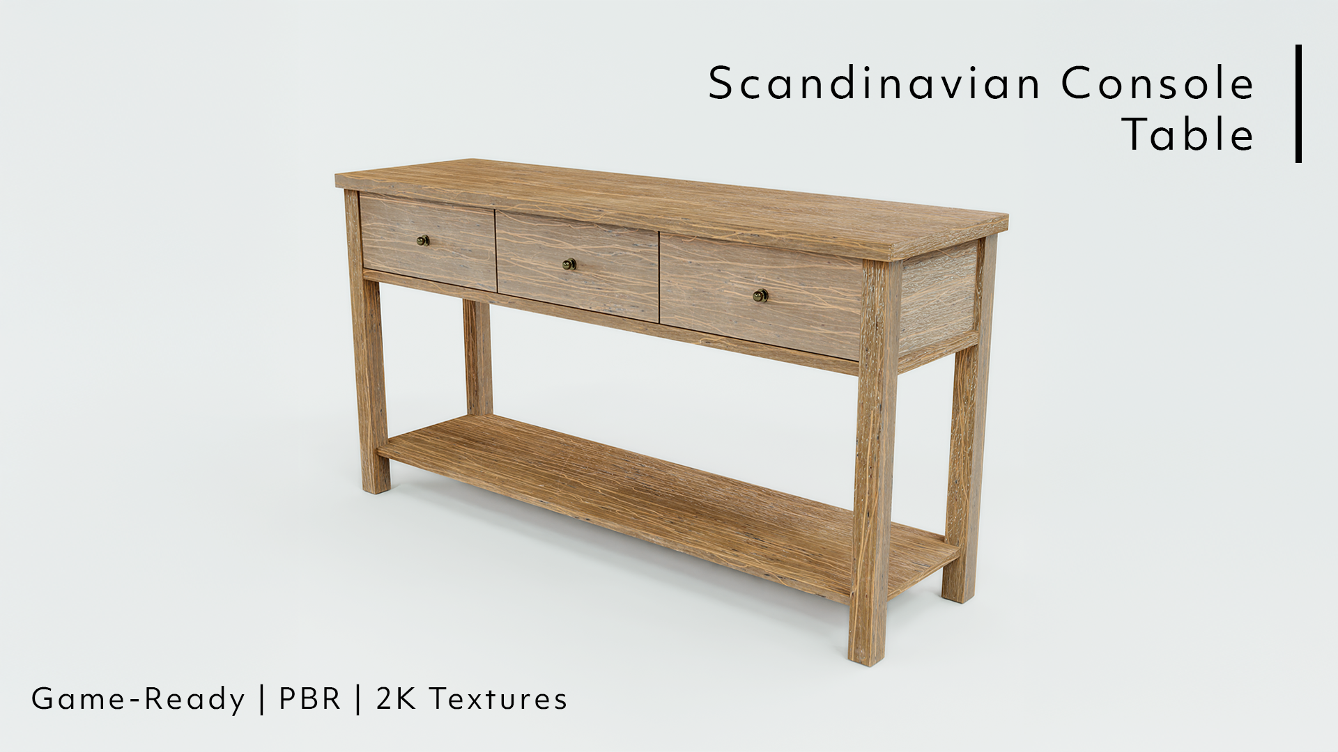 Scandinavian Console Table | Fab