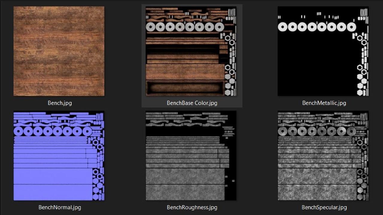 Bench - 3D model by Roman (@el-i-drel) [baff4c2] - Sketchfab