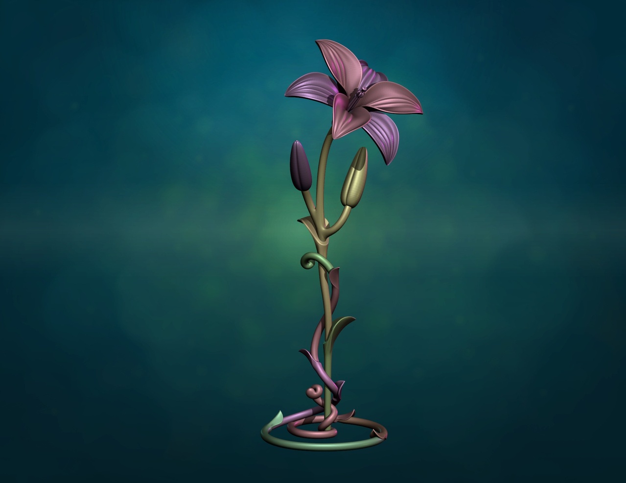 Media 1 for listing Lily flower Assembly