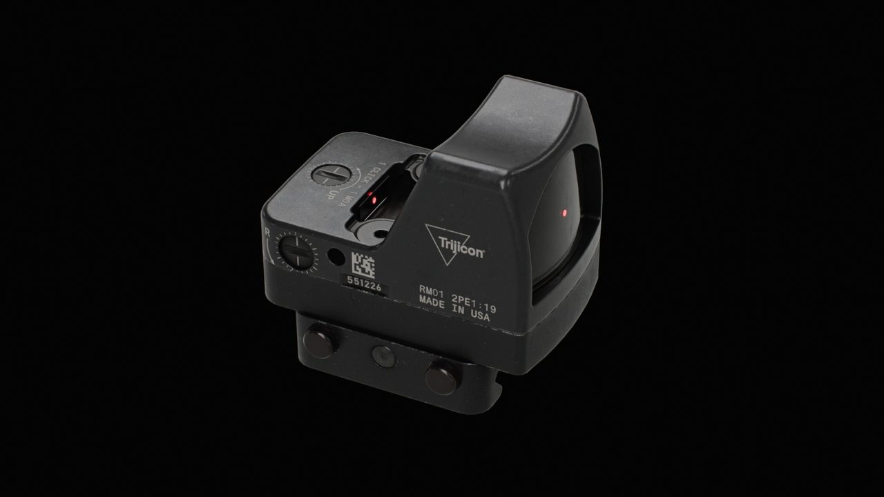 Media 1 for listing Trijicon RMR Automatic LED Illuminated + 45 Degree Mount