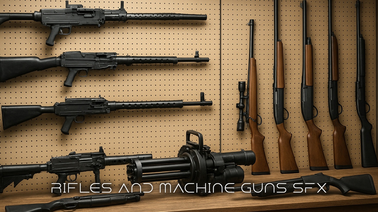 Media 1 for listing Rifles And Machine Guns SFX